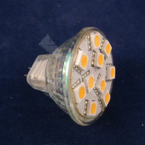 LED REPLACEMENT MR11 10 SMD WARM WHITE