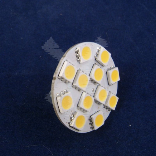 LED REPLACEMENT G4 REAR 12 SMD WARM WHITE